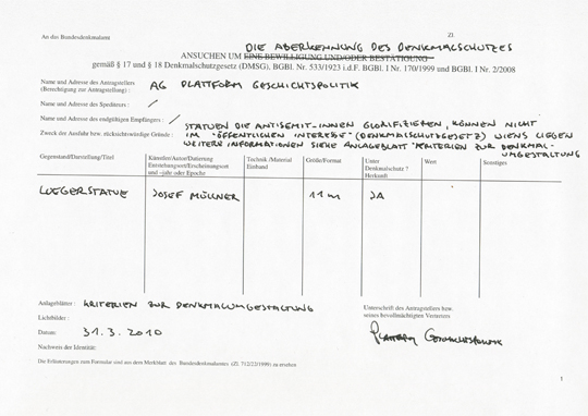Verfahren zur Aberkennung des Denkmalschutzes